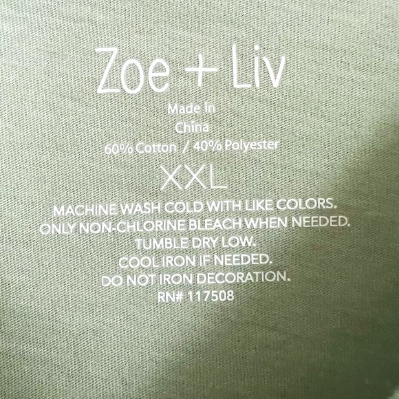 Zoe + Liv | Light Green Yosemite Graphic Tee - Picture 5 of 5